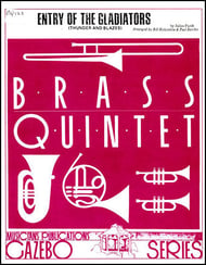ENTRY OF THE GLADIATORS BRASS QUINT cover
